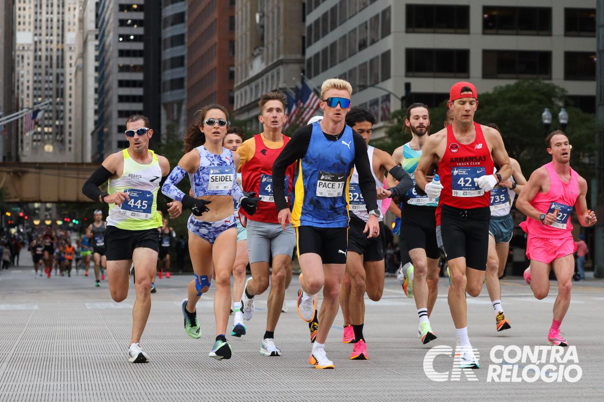 A americana Molly Seidel, 8ª colocada na Maratona de Chicago