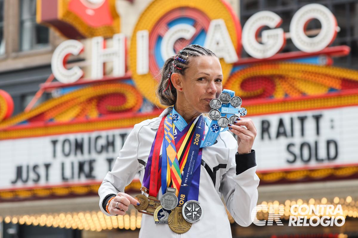 Adriana Aparecida da Silva completou as Six Majors em Chicago